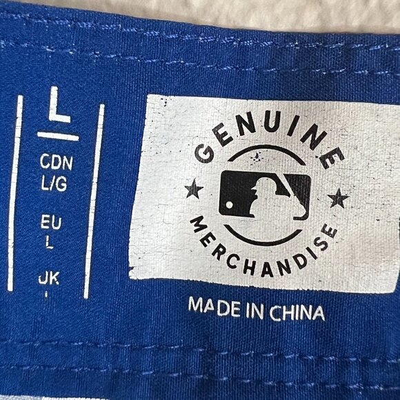 Chicago Cubs Sunset Boardshorts Tropical Blue & Red Beach Palm Trees Men's Sz L - Picture 3 of 7